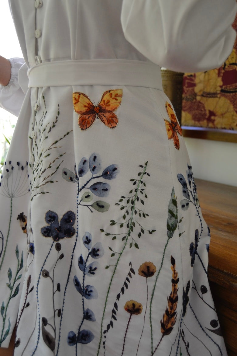 Floral heaven (Handmade Dress)