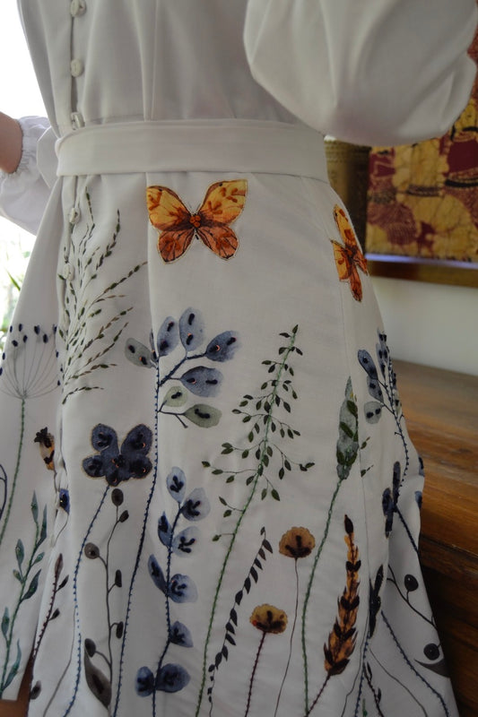 Floral heaven (Handmade Dress)