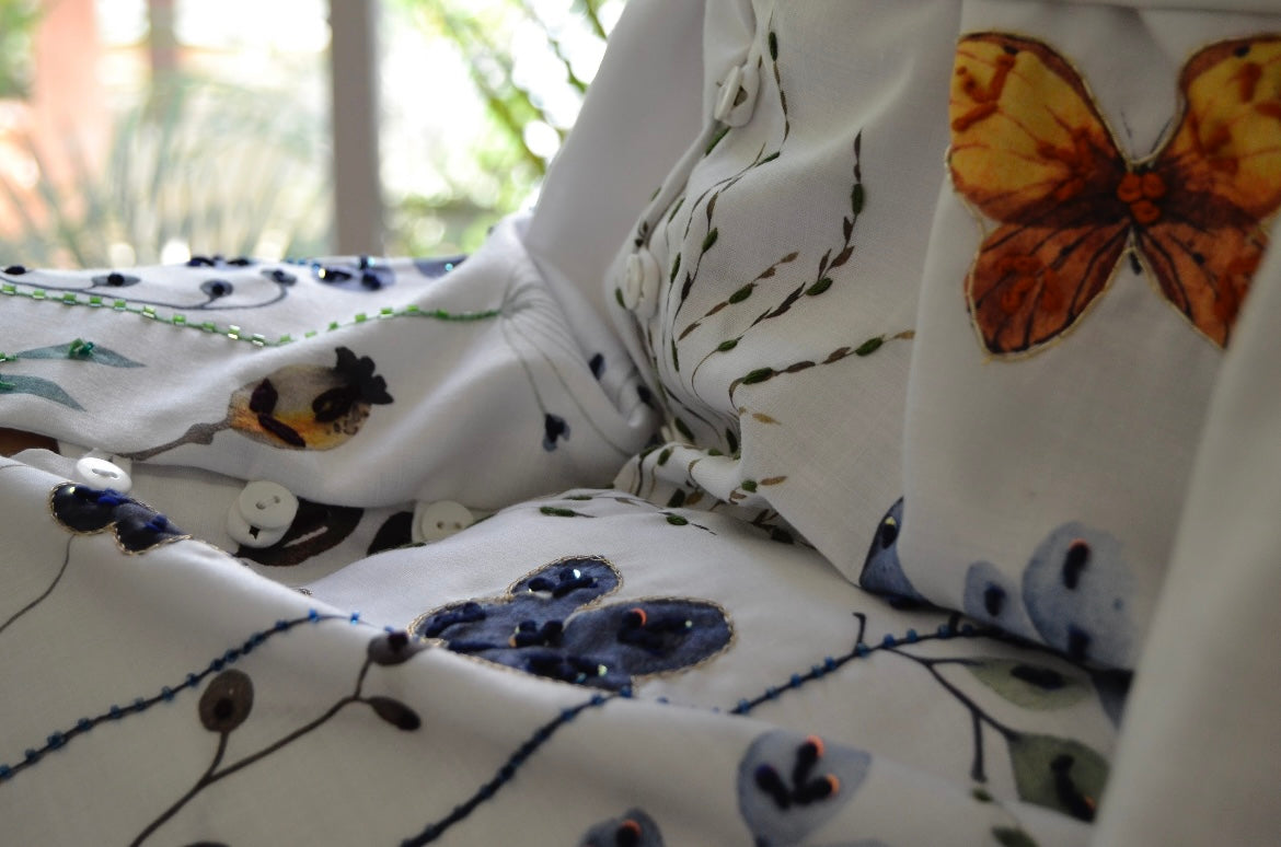 Floral heaven (Handmade Dress)