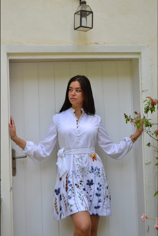 Floral heaven (Handmade Dress)