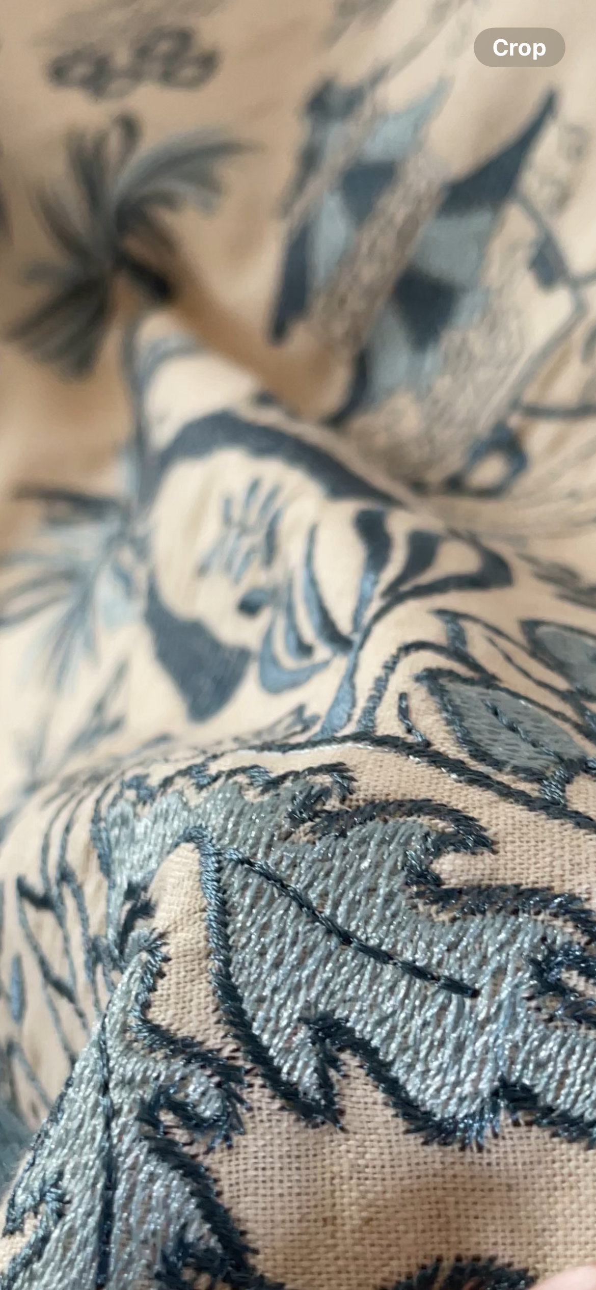 Shanghai Linen set - Navy and Blue